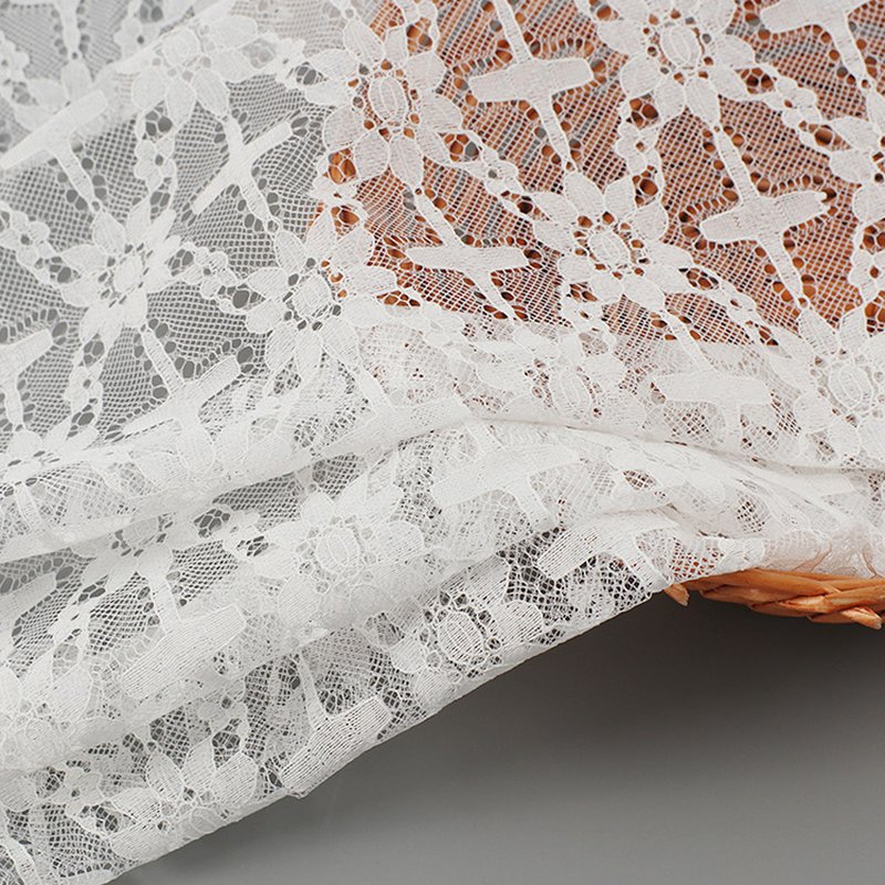 Lace Fabric Dress Bridal Polyester for Women's Wear Wholesale Supplier 5